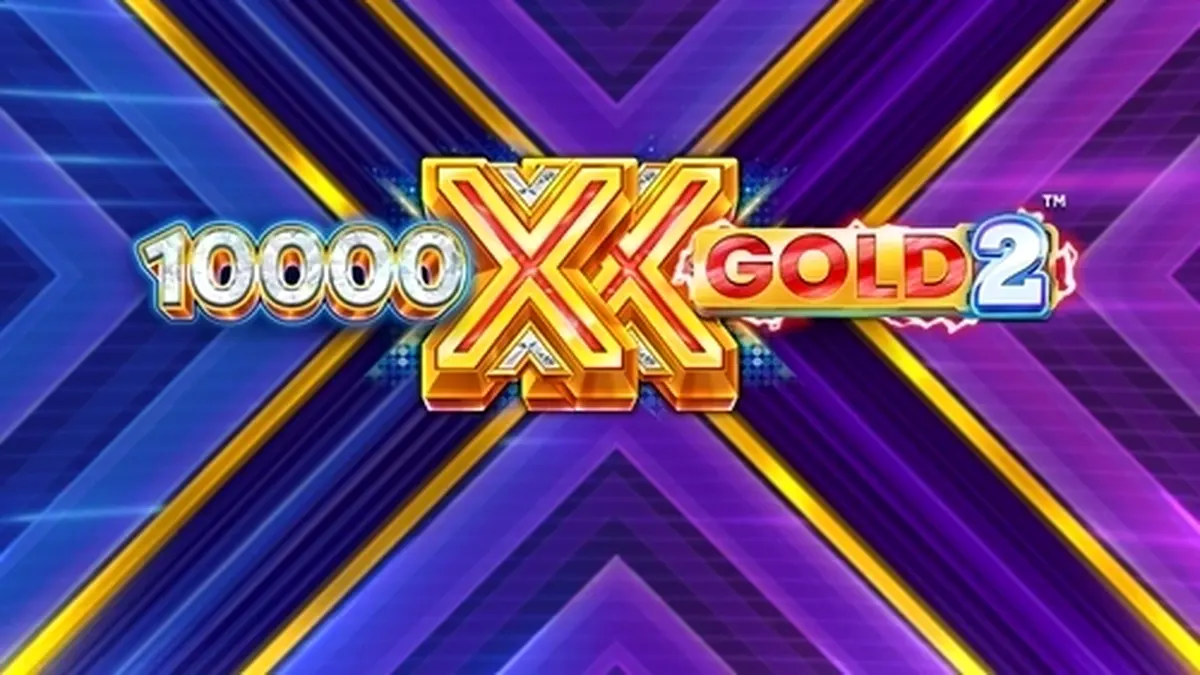 Interface do slot 10,000 X Gold 2 com rolos e prêmios Fortune